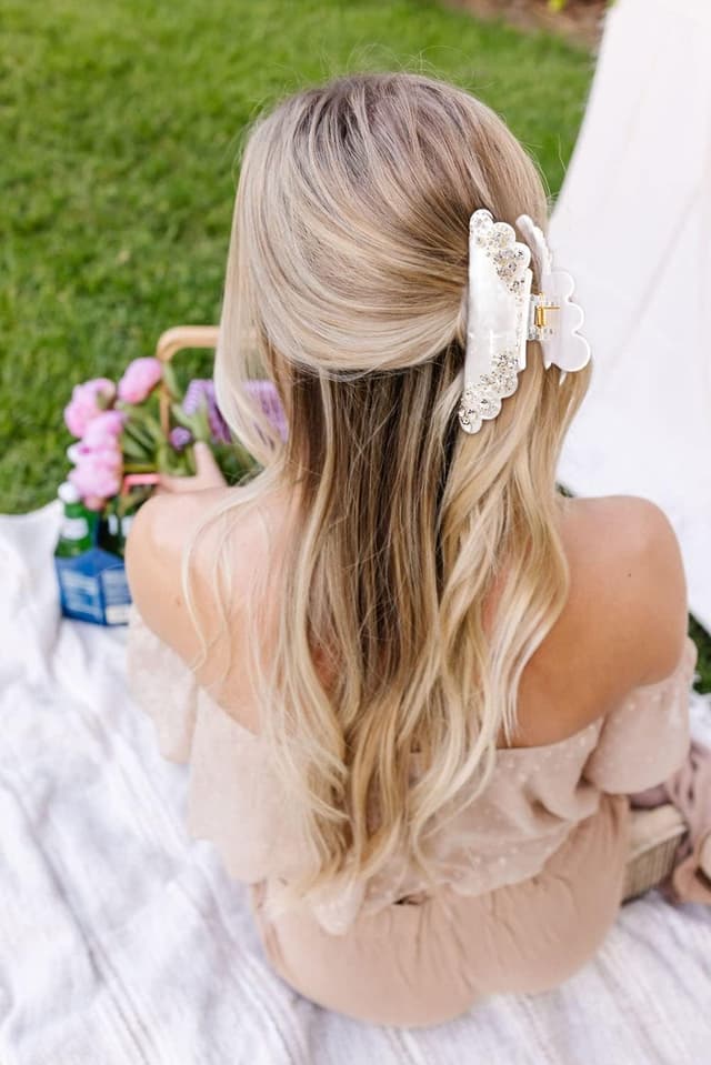 Thumbnail 2 de LILIE&WHITE Fermaglio Donna Bianco con Strass