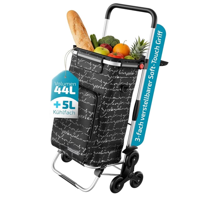 Detalle de Rubberneck Einkaufstrolley mit 44 l