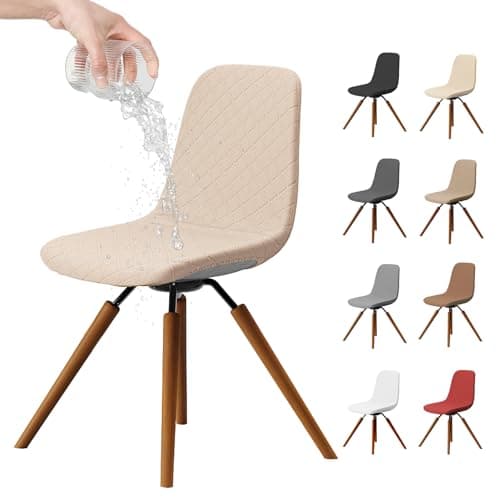 Imagen de Housse de chaise Dioxide, 4 pièces imperméable ⚙ en OfertitasTOP