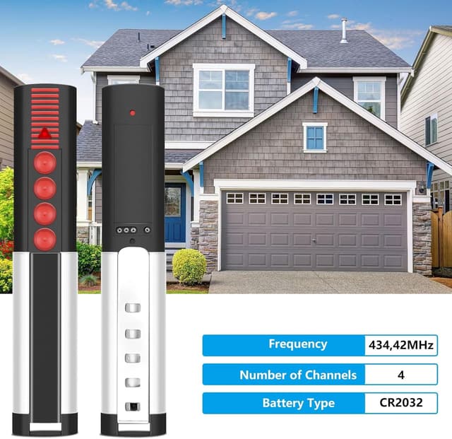Thumbnail 4 de Telecomando sostituzione Sommer 434,42 MHz 4 canali