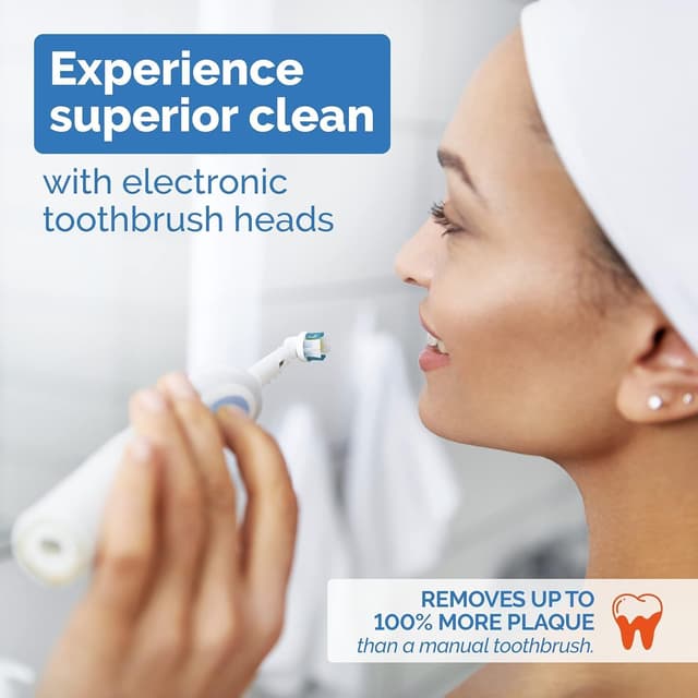 Detalle de Electric toothbrush heads 8 pack for clean