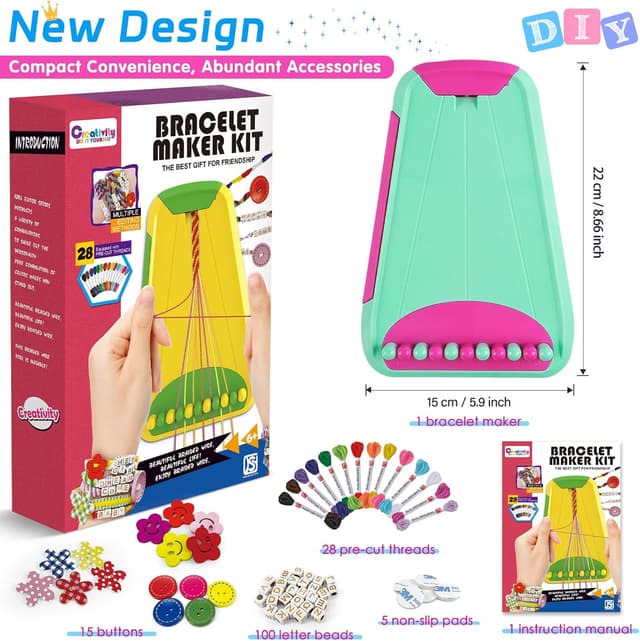 Thumbnail 2 de TingingYuli Freundschaftsarmband‑Set 6–12 Jahre