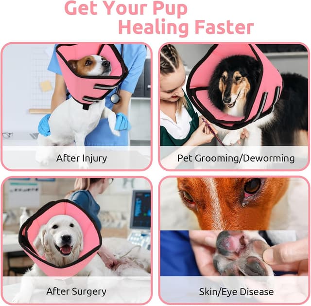 Thumbnail 3 de PUZAUKAL Dog Cone After Surgery L