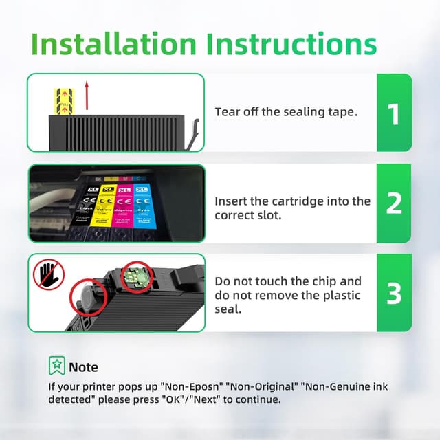Detalle 2 de Q-image 603XL Compatible Ink Cartridge 12 Pack 🖨