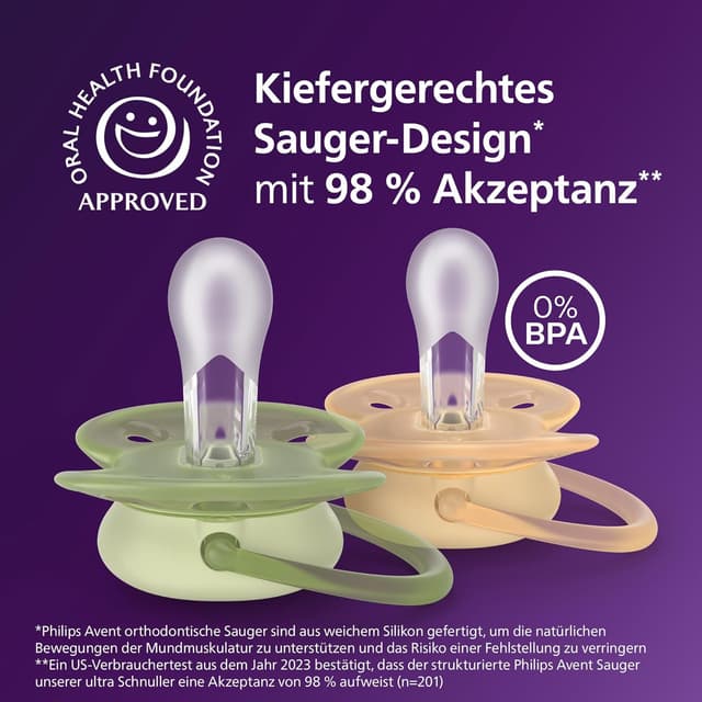 Thumbnail 2 de Philips Avent ultra soft Schnuller 6–18 Monate