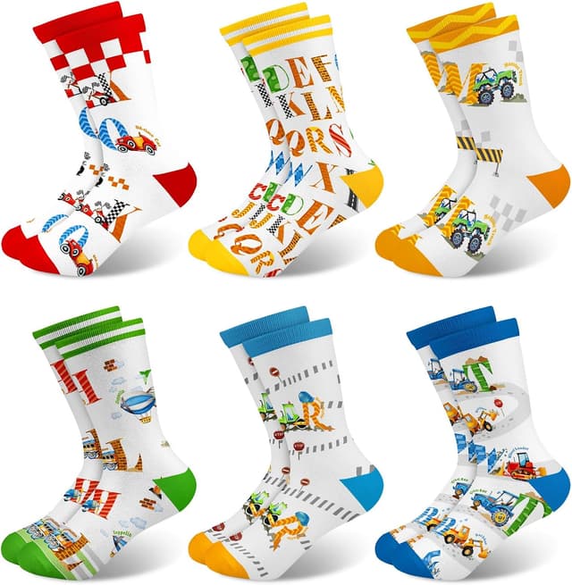 Thumbnail 6 de Queenshin Schulkind Socken 6 Paar