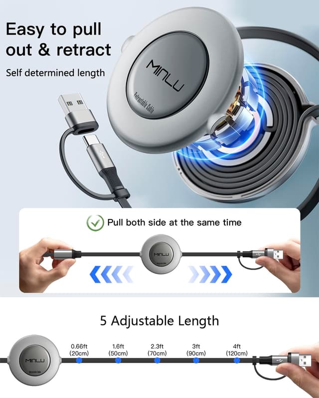 Thumbnail 5 de Minlu Multi USB Kabel 1,2 m