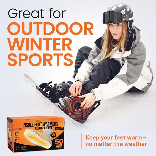 Thumbnail 5 de Insole Foot Warmers 25 Pairs — Disposable Insoles