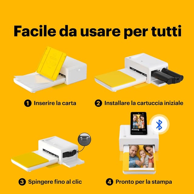 Thumbnail 4 de Kodak Dock Plus PD460 stampante fotografica portatile 10x15 cm