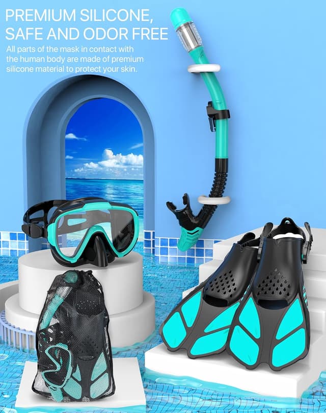 Thumbnail 4 de Ubekezele 4-in-1 Snorkeling Set ⛰