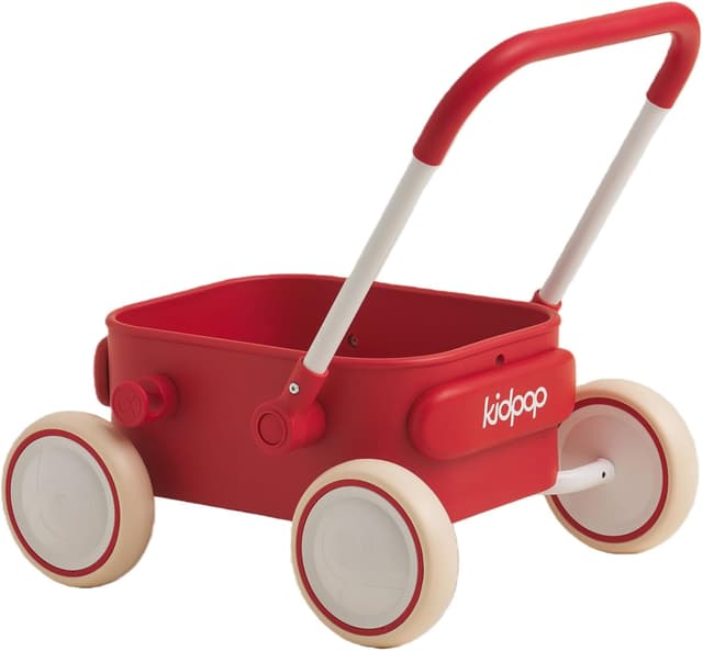 Thumbnail 6 de Kidpop PULA Push & Pull Walker Wagon (Black) – 2-in-1 toddler balance wagon for learning to walk