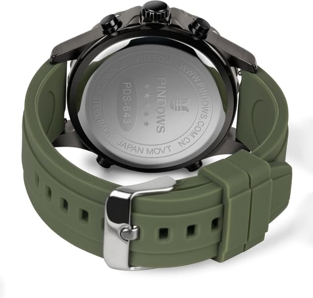 Thumbnail 2 de PINDOWS Herren-Sportuhr wasserdicht