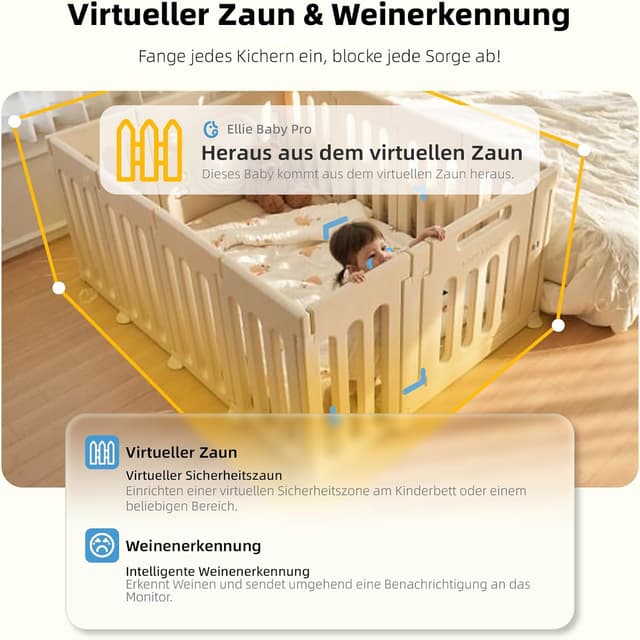 Thumbnail 5 de Ellie Babyphone 2K mit 5" Display