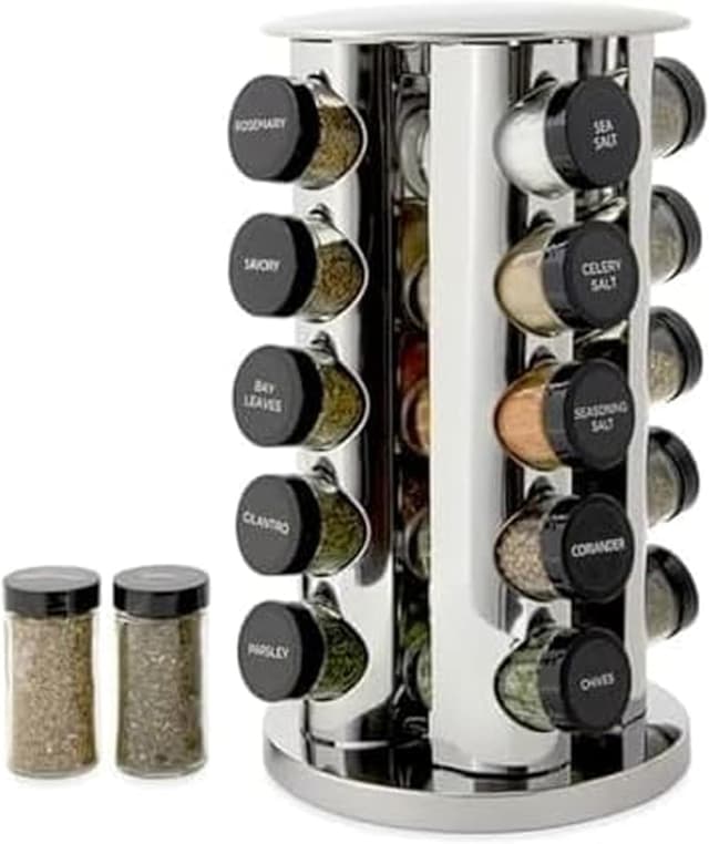 Detalle de Kamenstein 20-Jar Revolving Spice Rack ⚙