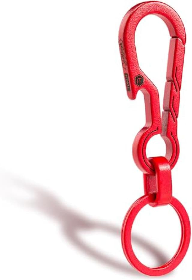 Thumbnail 6 de KeyUnity KM01 Titanium EDC Keychain Clip with Bottle Opener (Quick Release Carabiner Key Ring Holder)