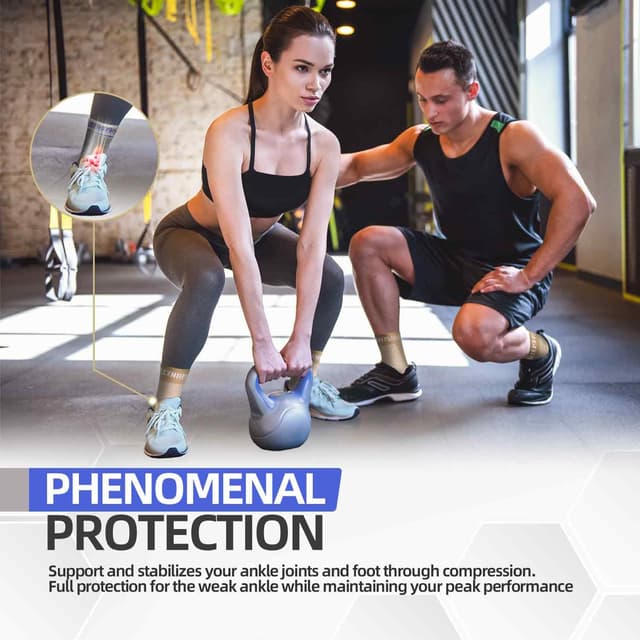 Thumbnail 4 de Lexniush Tobillera para Esguince 2 PCS