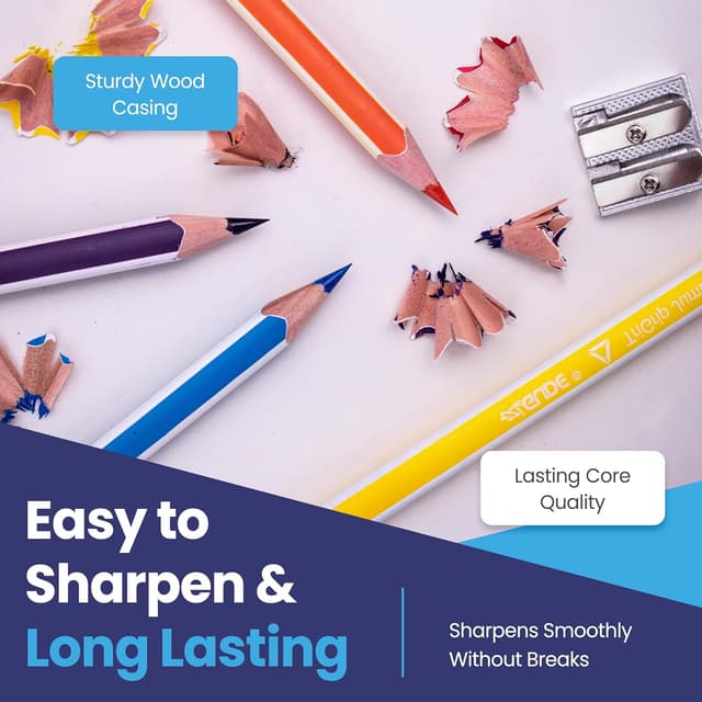 Thumbnail 4 de Eziglide Jumbo TriGrip Colouring Pencils 48 Pack