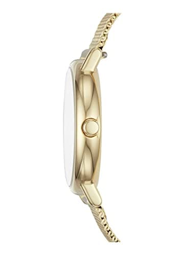 Detalle 1 de Skagen Signatur Lille Reloj Mujer Dorado y Blanco