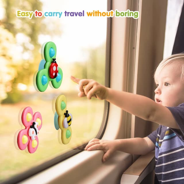 Thumbnail 4 de Yumuwind Suction Spinners Baby Toy 1+