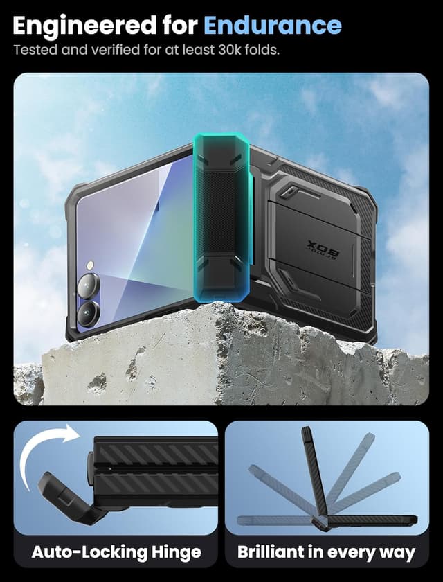 Thumbnail 5 de i-Blason Galaxy Z Flip 7 Case with Stand