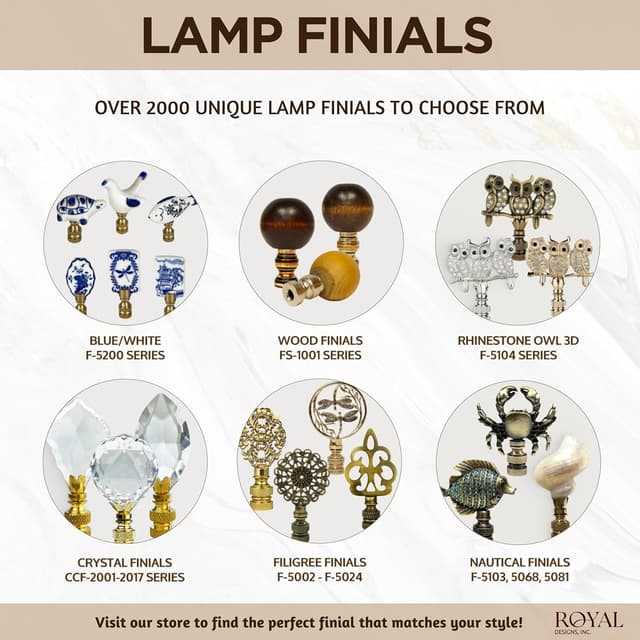 Thumbnail 6 de Abat-jour Royal Designs DSO-68-16BG