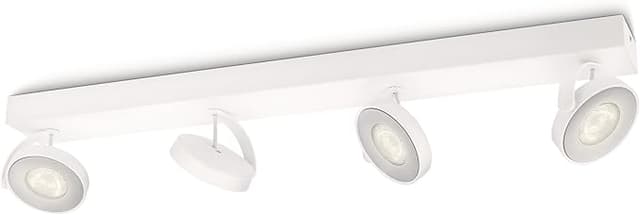 Detalle de Philips myLiving Clockwork - Barra de 4 focos LED 🕯