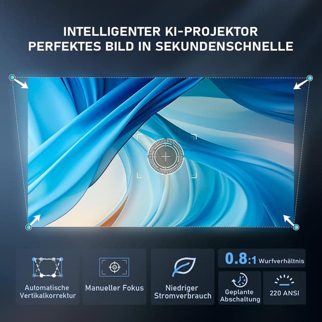 Thumbnail 4 de XuanPad White Beamer 4K mit 20000 Lumen