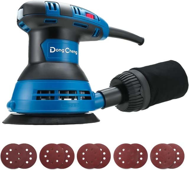 Detalle de Dong Cheng 300W Levigatrice orbitale 125 mm 🛠
