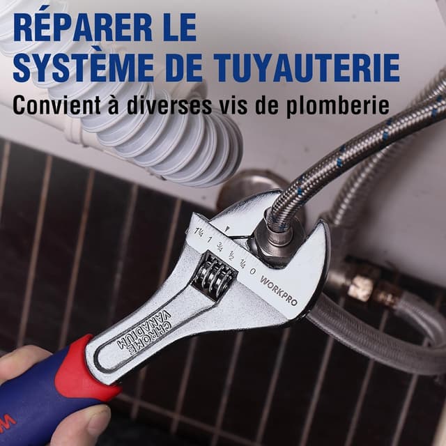 Thumbnail 6 de WOKRPRO Clés à molette 150-250 mm 🛠