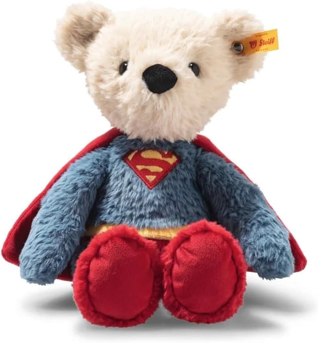 Detalle de Steiff Ours Superman en peluche 29 cm
