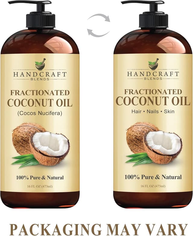 Detalle 2 de Handcraft Blends Fractionated Coconut Oil 473 ml