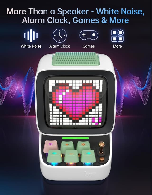 Thumbnail 6 de Divoom Ditoo Pixel Art Speaker with LED Screen 🕹