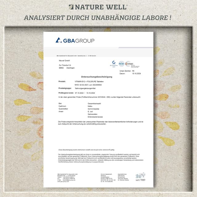 Thumbnail 4 de Vitamin B12 hochdosiert 365 Tabletten