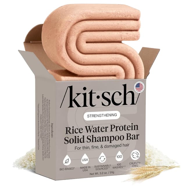 Imagen de Kitsch Rice Water Shampoo Bar 3.2 oz en OfertitasTOP
