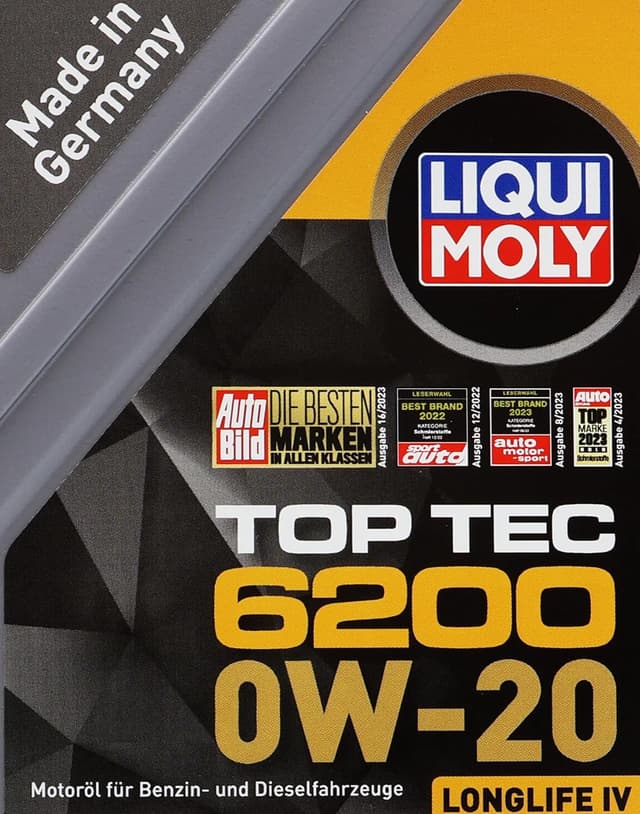 Thumbnail 5 de LIQUI MOLY Top Tec 6200 0W-20 1 L 🛢