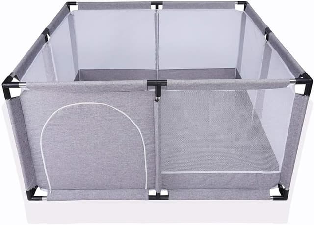 Imagen de Star Ibaby Oxford XL - Parque Bebé Ultraligero Soft Grey en OfertitasTOP