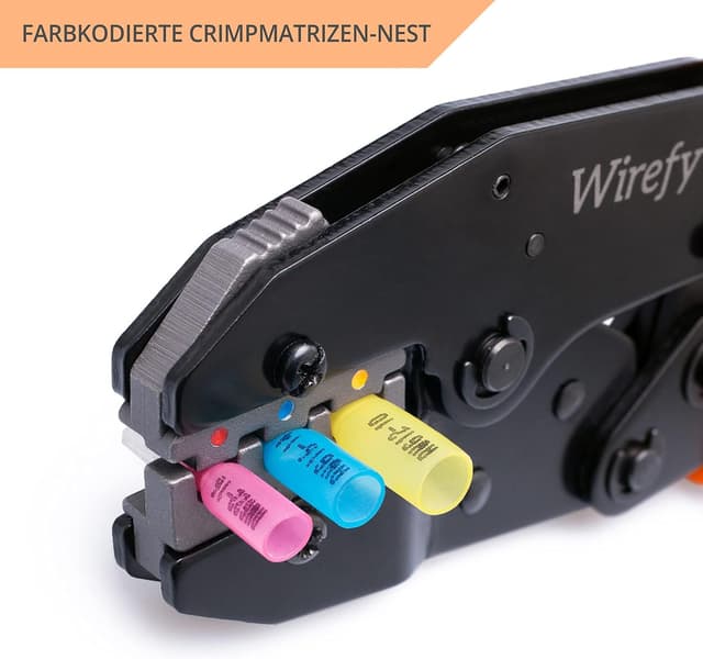 Thumbnail 6 de Wirefy ratcheting crimping tool AWG 22-10