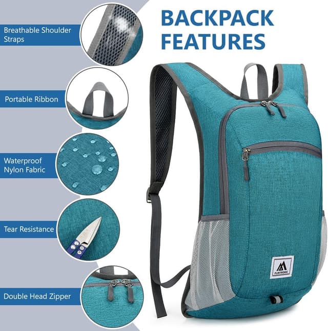 Detalle 2 de flintronic Foldable Backpack 16L