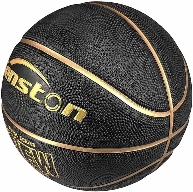 Detalle de Senston Basketball Größe 7 mit Pumpe – Outdoor-Basketball mit Anti-Rutsch-Grip