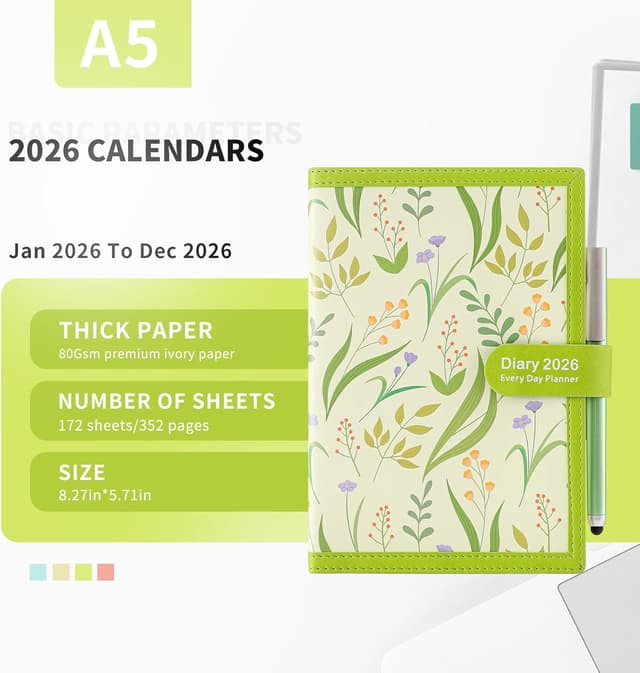 Thumbnail 6 de Agenda 2026 A5 una pagina al giorno 📔