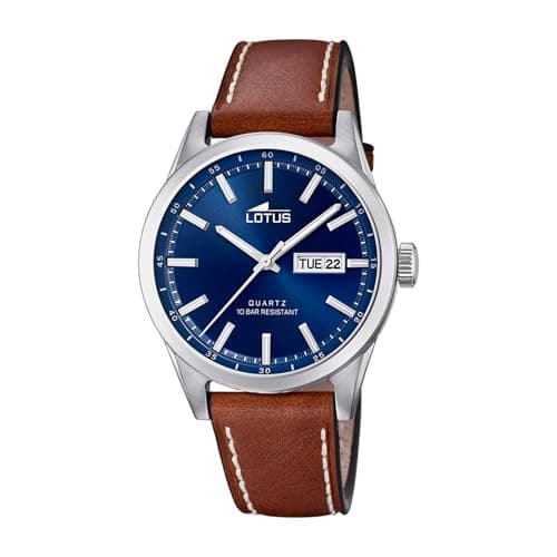 Detalle de LOTUS 18671/3 reloj analógico cuero 10 ATM