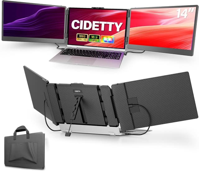 Detalle de CIDETTY 14-inch portable monitor