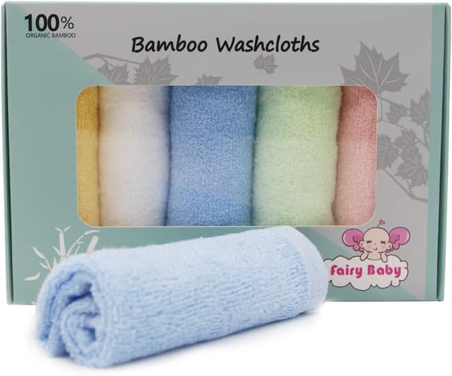 Detalle de Baby Washcloths 10" 5 Pack