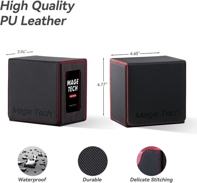 Thumbnail 4 de Mage Tech Card Deck Box 100-Card Capacity