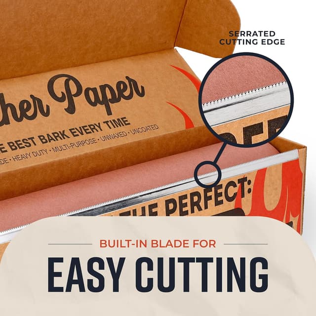 Detalle 2 de Bryco Goods Pink Butcher Paper Roll with Dispenser Box (18" x 175')