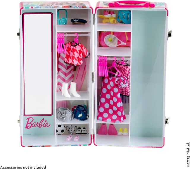 Thumbnail 3 de Theo Klein 5801 Barbie Mallette Armoire