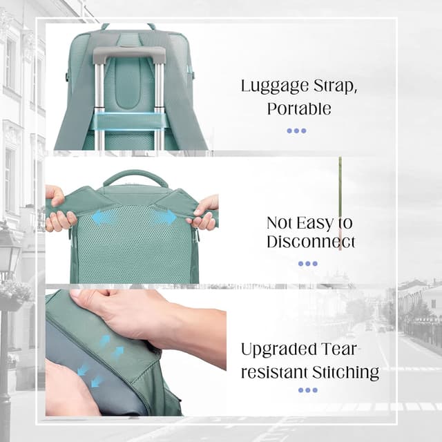 Thumbnail 6 de Xkdoai Ryanair cabin bag 40x30x20 backpack