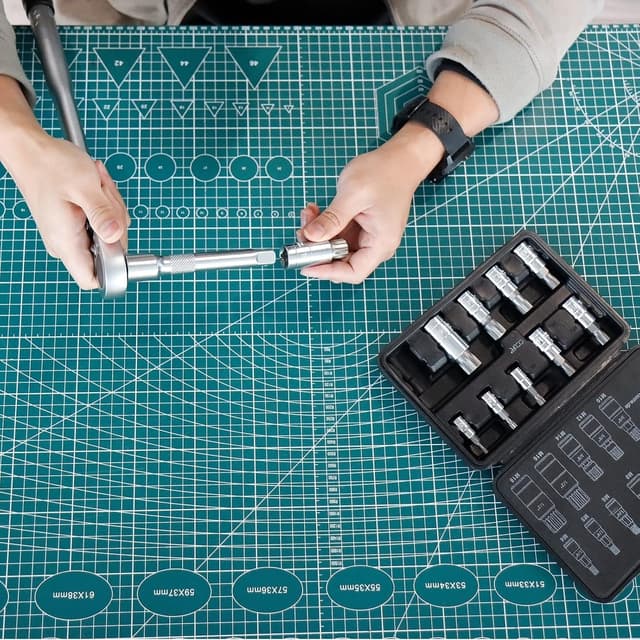 Thumbnail 6 de Jeu de douilles Torx/embouts XZN CCLIFE 10 pièces (M4 à M18) en S2 avec boîte de rangement