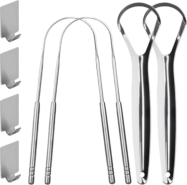 Thumbnail 5 de Y-Kelin Raspador de lengua acero 4 unidades