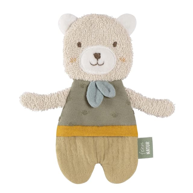 Imagen de Fehn Knister Bär fehnNATUR Activity Baby Raschel en OfertitasTOP